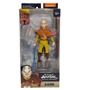 McFarlane Gold Label Avatar The Last Airbender Aang ActionFigure 22 Moving Parts